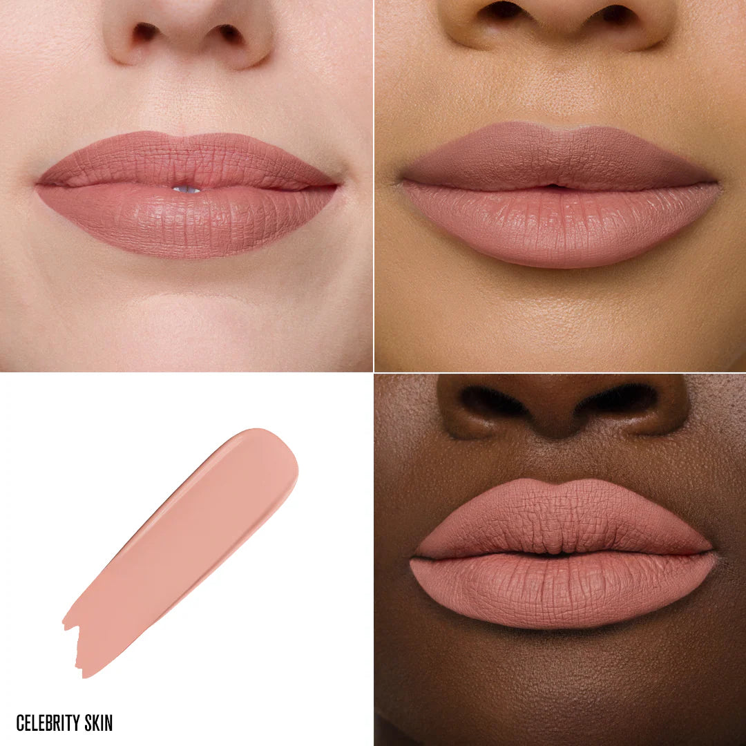 Envase icónico rosa con estrellas del labial líquido de larga duración Sugar Spike de Jeffree Star