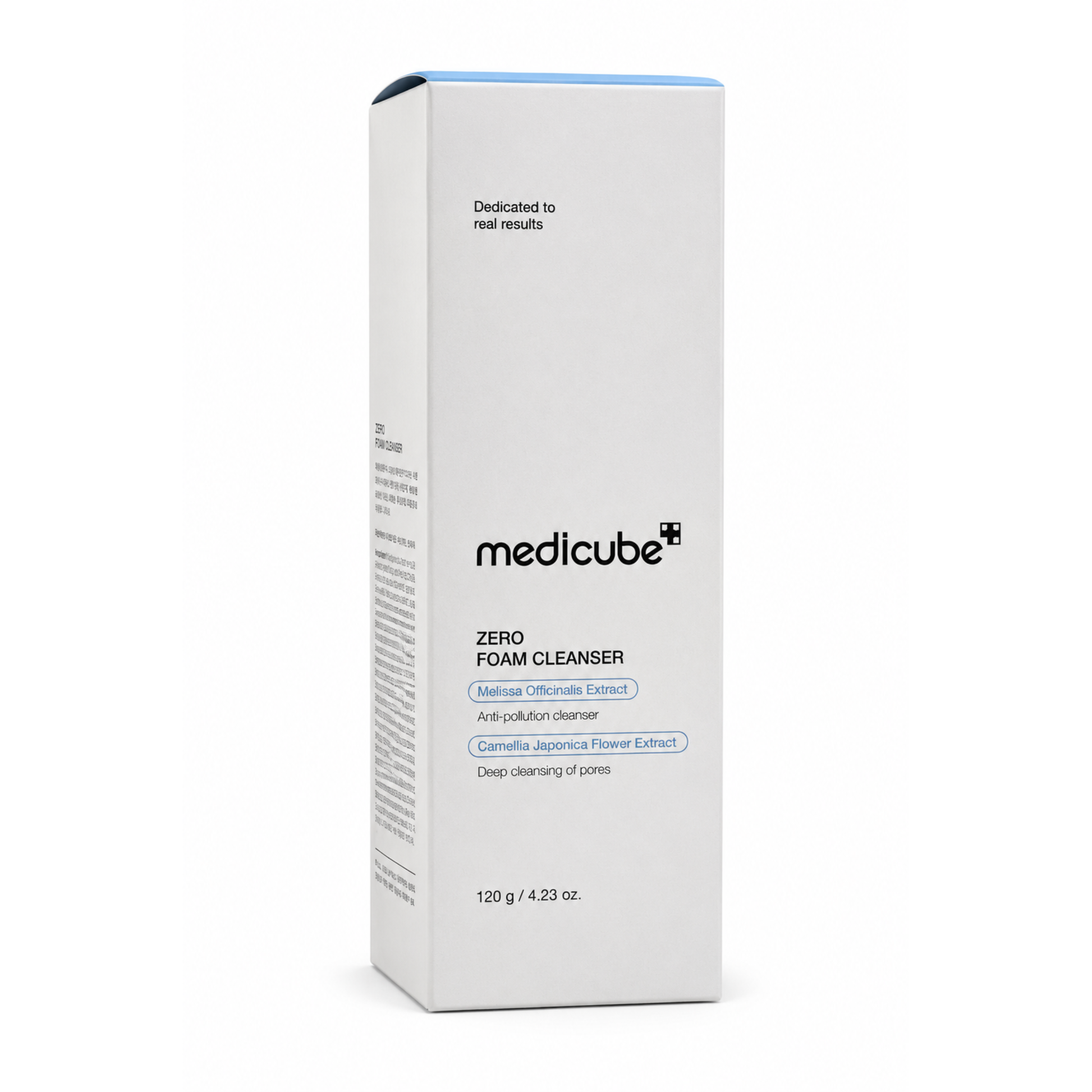 Detalle de la textura de Zero Foam Cleanser de Medicube.