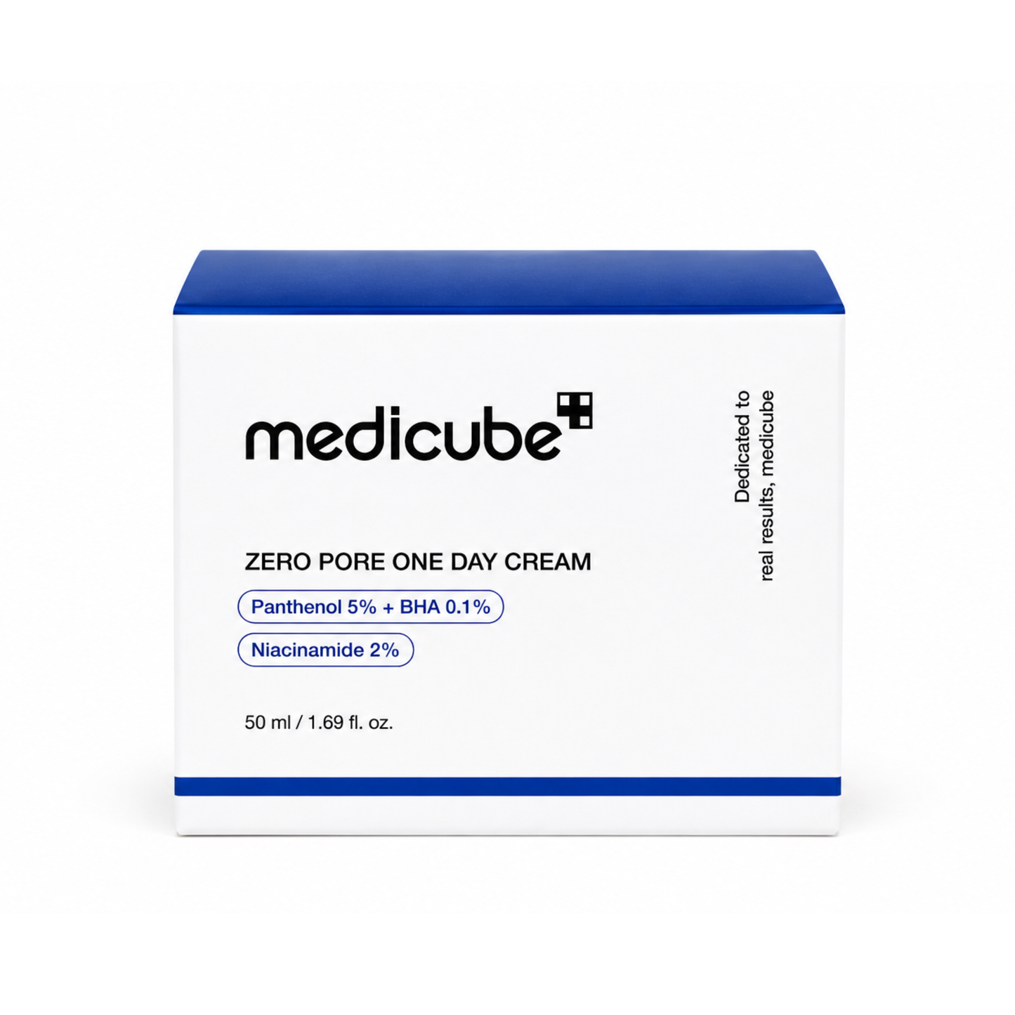 Detalle de la textura de Zero Pore One Day Cream de Medicube.