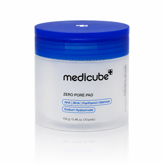 Detalle de la textura de Zero Pore Pad 2.0 de Medicube.