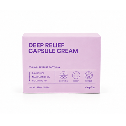 Deep Relief Capsule Cream (crema facial en cápsulas)