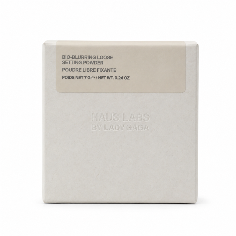 Polvo fijador suelto Bio-Blurring Loose Setting Powder de HAUS LABS.