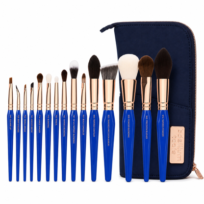 Golden Triangle Phase II 15pc (set de brochas con bolsa)